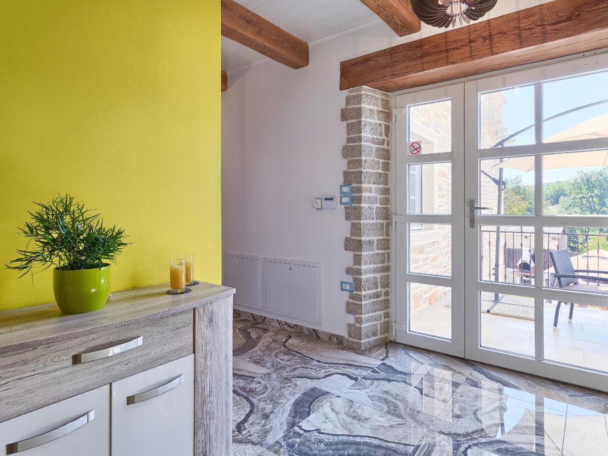 Villa Patrick-Luxury Stone House In The Center Of Istria Pazin Exterior foto
